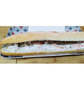 Sandwich Scampi à l'ail