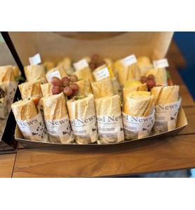 Plateau 2 demi-sandwichs (par pers. – traditionnel)