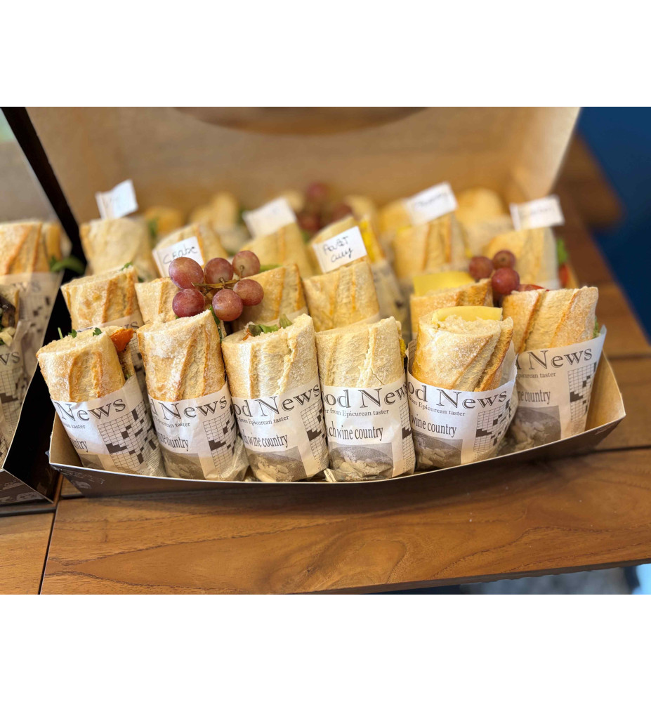 Plateau 2 demi-sandwichs (par pers. – traditionnel) Plateau 2 demi-sandwichs (par pers. – traditionnel)