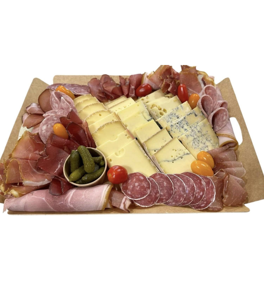 PLATEAU RACLETTE AVEC SA CHARCUTERIE