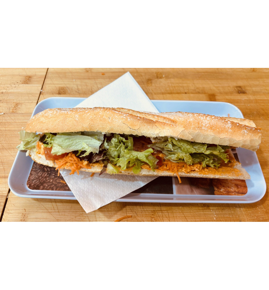 Poulet Andalouse Crudités